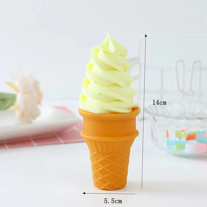 Lisslune | lifelike decorative ice cream cone model for photography and shop displays