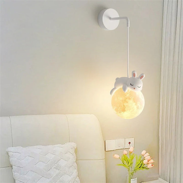Lisslune | Bear & Rabbit Pendant Moonlight