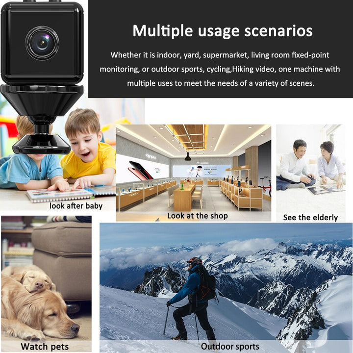 Lisslune | Mini HD Motion Detection Wifi Camera
