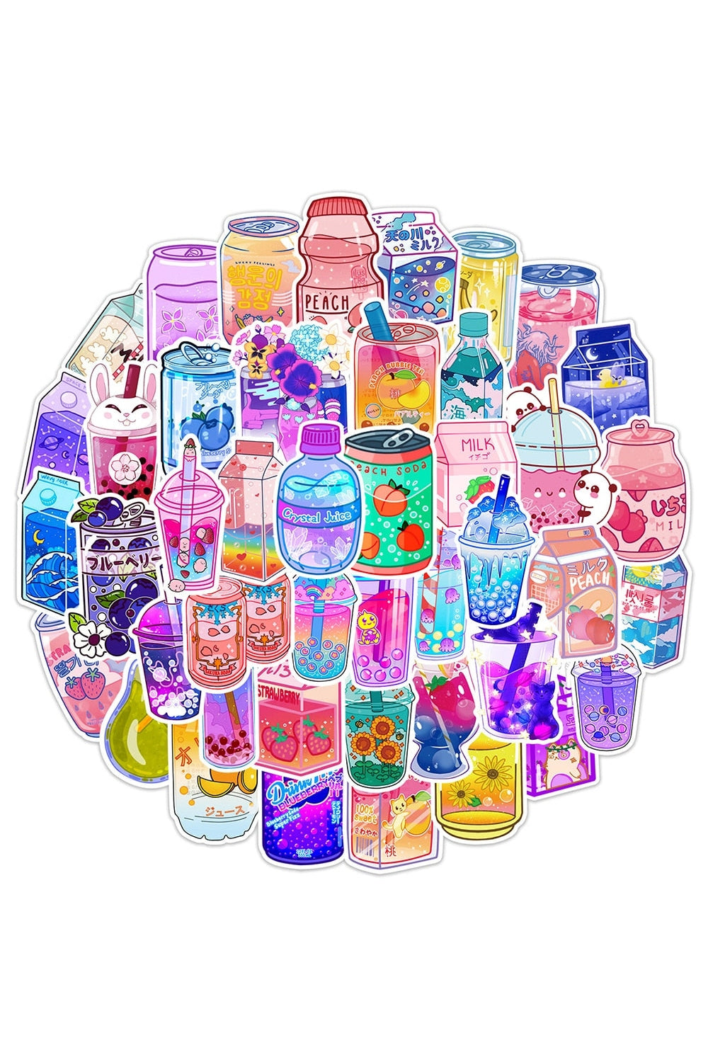Lisslune | Drink Themed Stickers