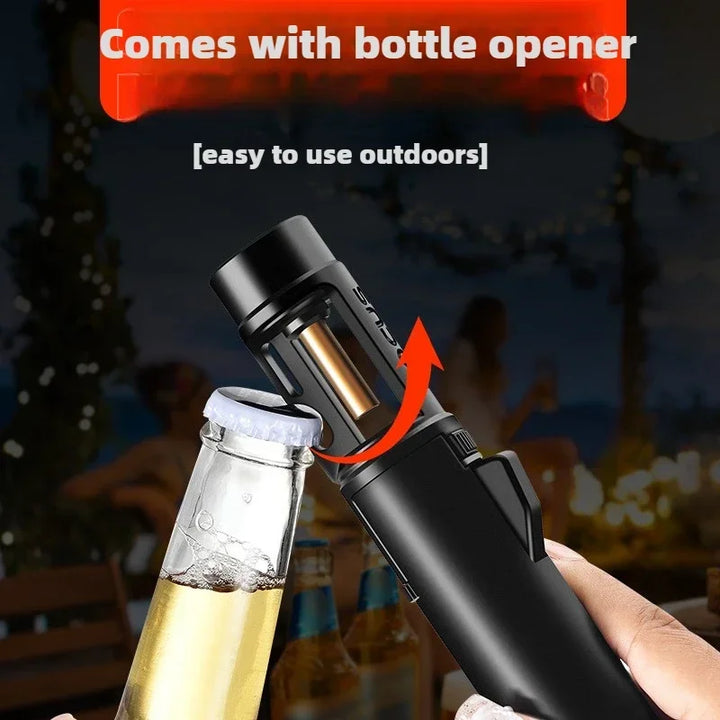Lisslune | Multi-Use Bottle Opener Windproof Jet Torch Lighter