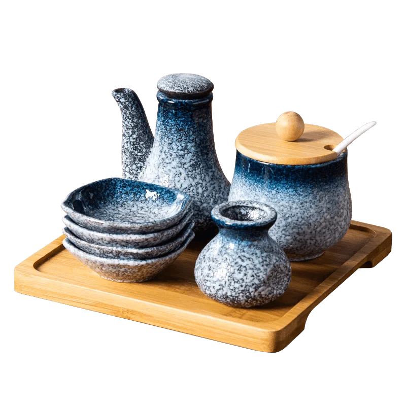 Lisslune | Exquisite Japanese Ceramic Spice Collection for Culinary Excellence