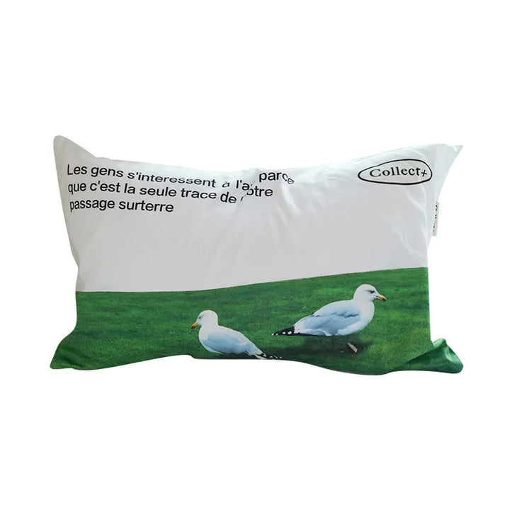 Rynx | Nordic Pillowcase Cotton Double-Sided Print Bedding Back Pillowcase Pillowcase Home Dorm Decoration