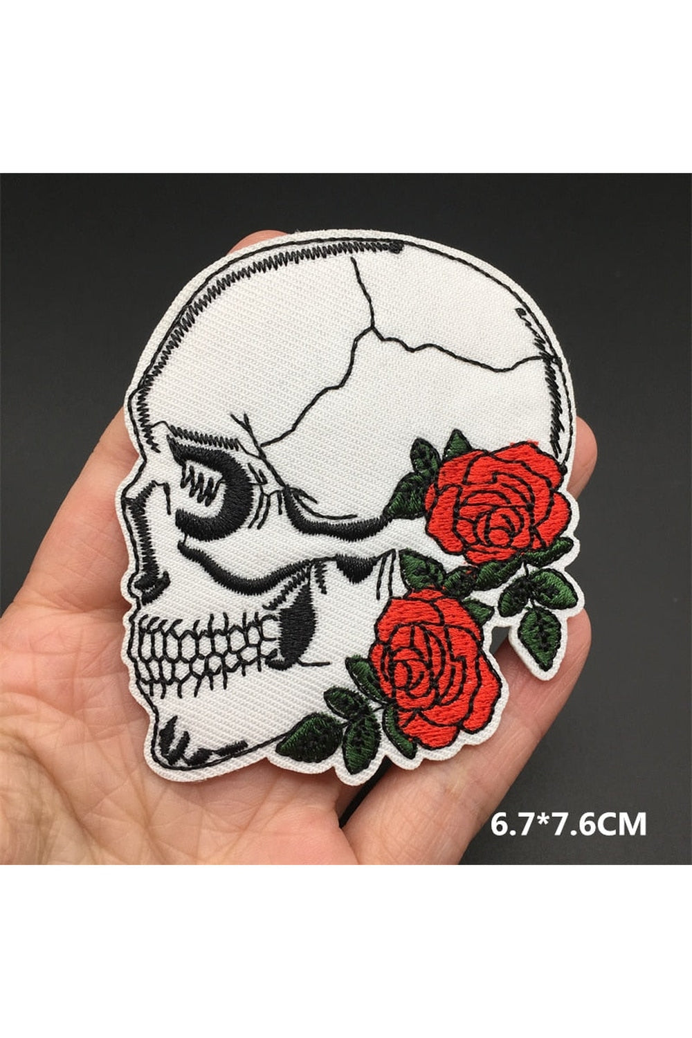 Lisslune | Punk embroidered patch set