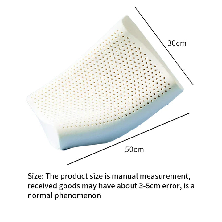 Lisslune | Hypoallergenic Natural Latex Breathable Ergonomic Pillow