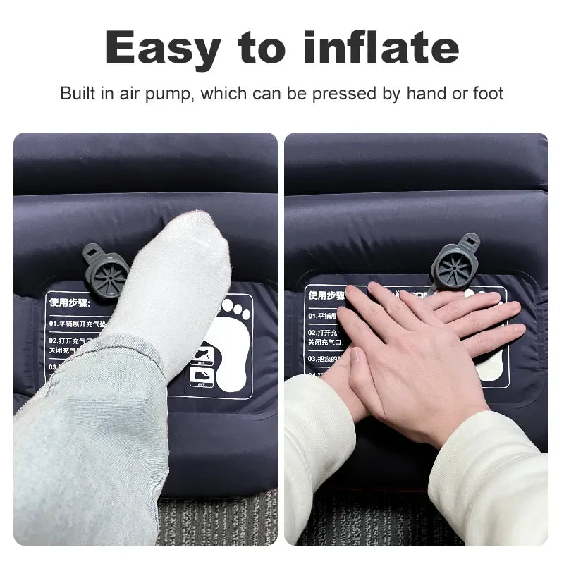 Lisslune | Ultralight Self-Inflating Camping Mattress with Built-in Pump – Eryx