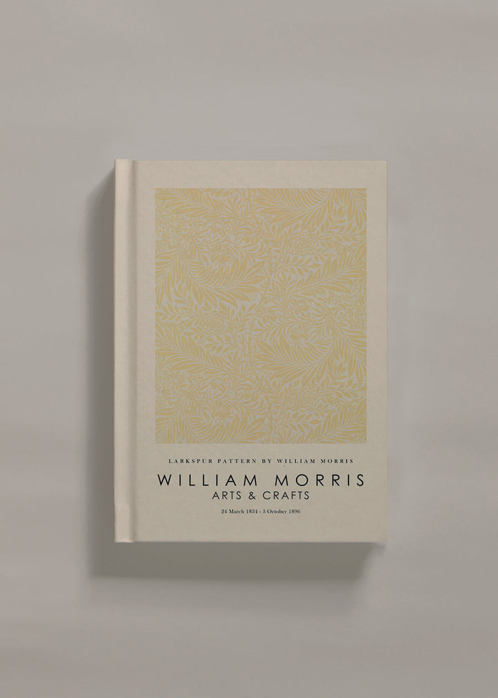 Lisslune | Larkspur pattern by William Morris exhibition
