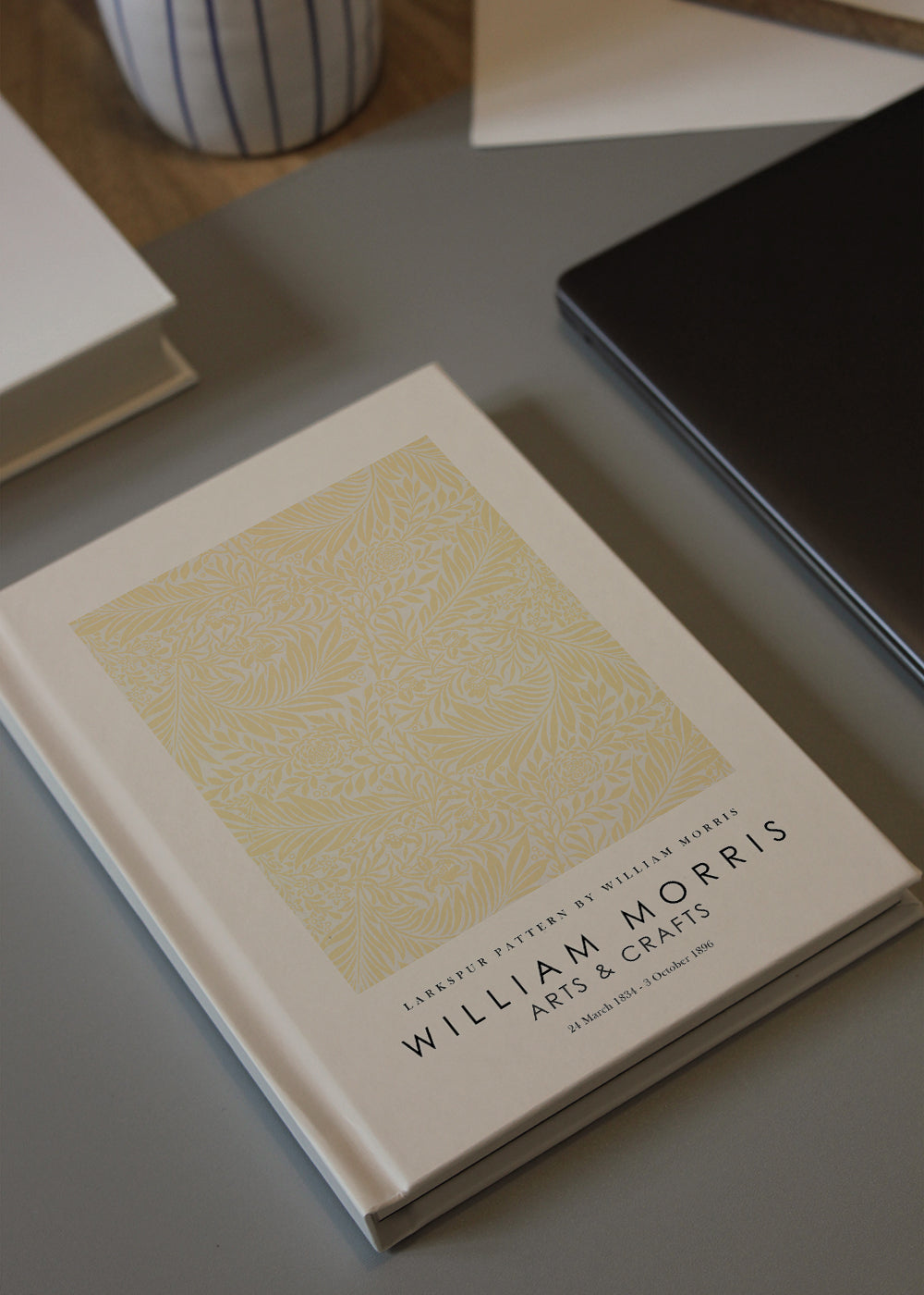 Lisslune | Larkspur pattern by William Morris exhibition