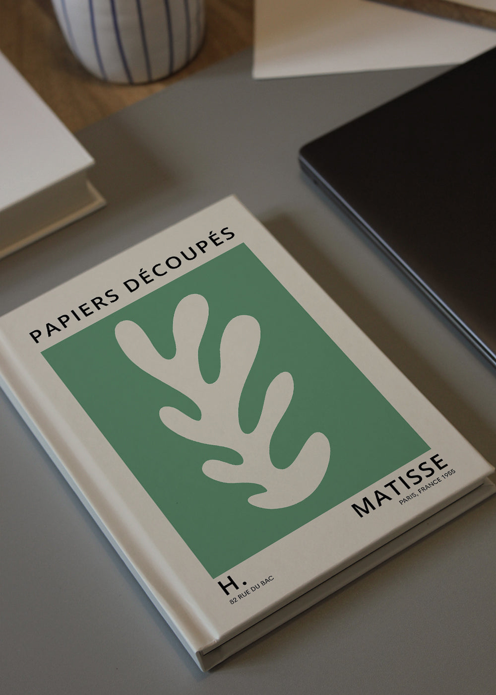 Lisslune | Henri Matisse GREEN paper cut I