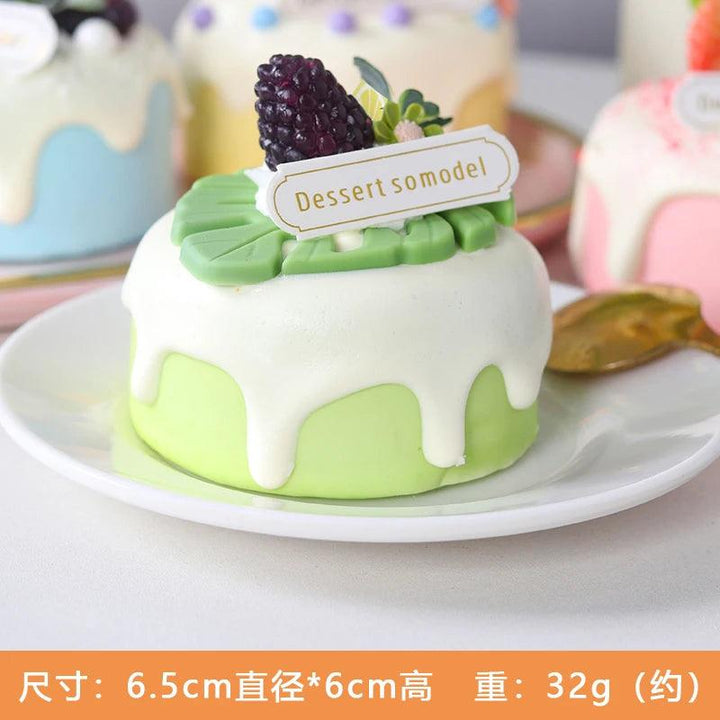 Lisslune | Realistic Dessert Cup Ornaments Set - 1/6PCS Simulation Cake Props for Stunning Photography and Decoration