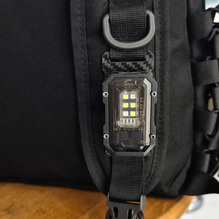 Lisslune | Magnetic LED Flashlight with Carry Holder – Hands-free Work Light for Outdoor and Repairs