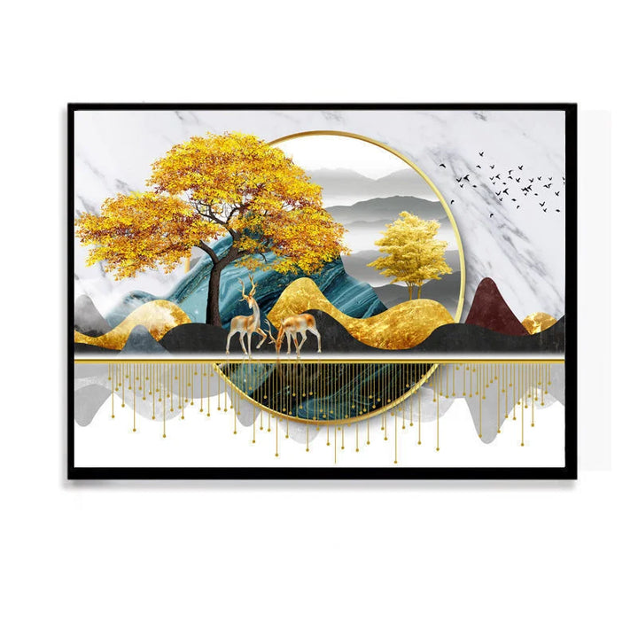 Lisslune | Art View Elegant Canvas Electric Box Cover