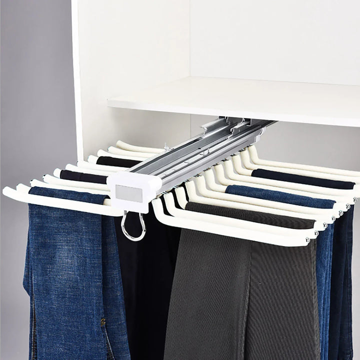 Lisslune | Smart Slide-Out Rail Cloth Organizer