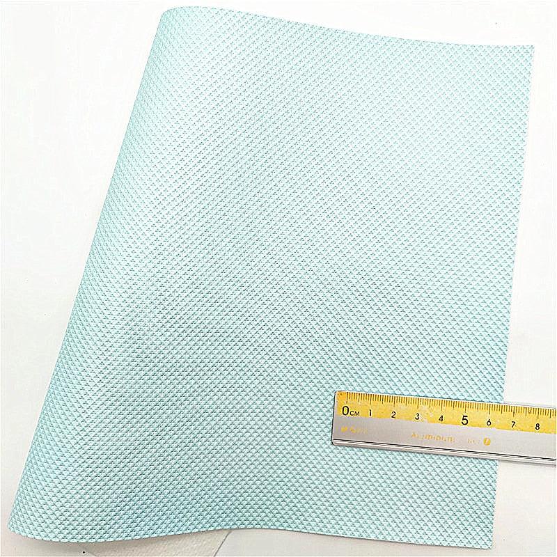 Lisslune | Iridescent synthetic leather crafting sheet with sparkling star and heart design - 21x29CM