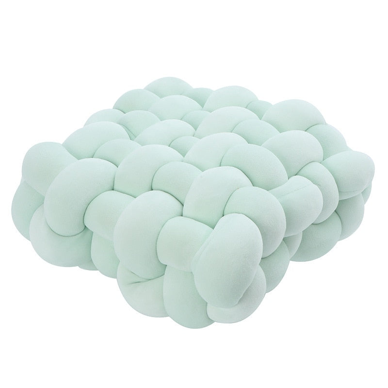 Lisslune | Knotted Ball Decorative Pillow