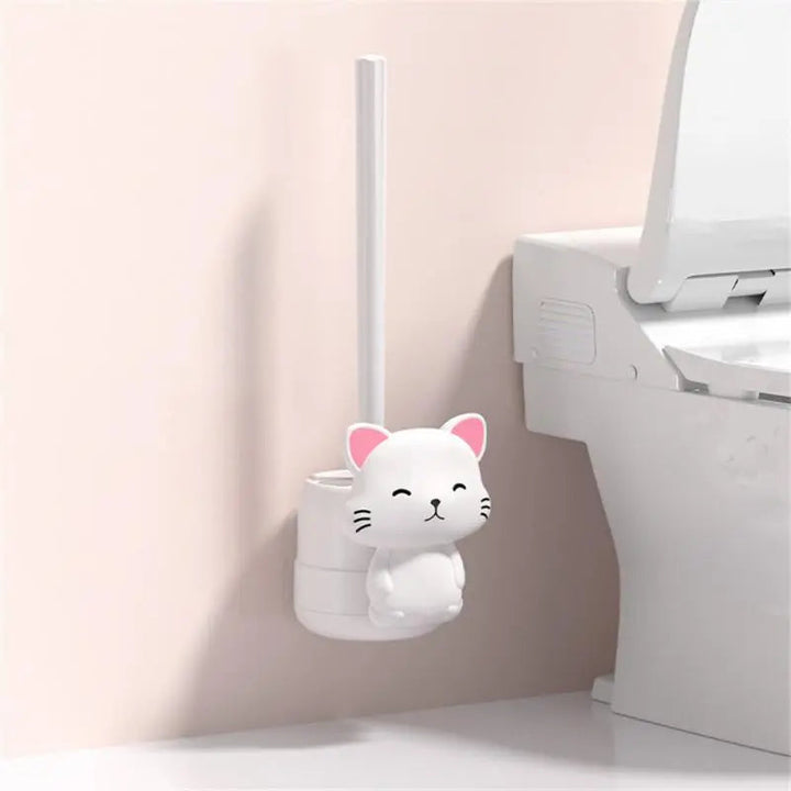 Lisslune | PurrfectClean - Toilet brush and holder with cat theme