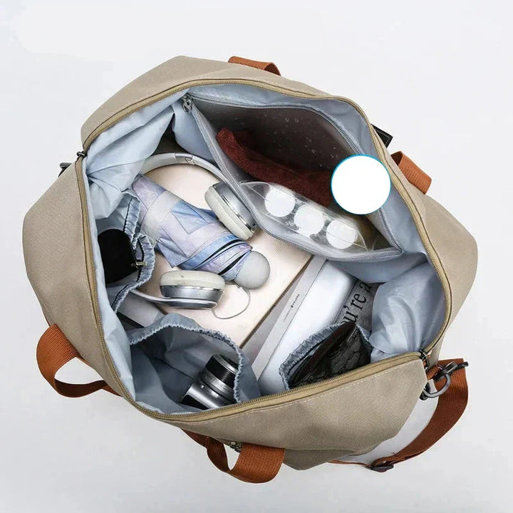 Lisslune | CarryOnFit Travel Bag - Luxurious Crossbody Travel Bag for Active Adventurers