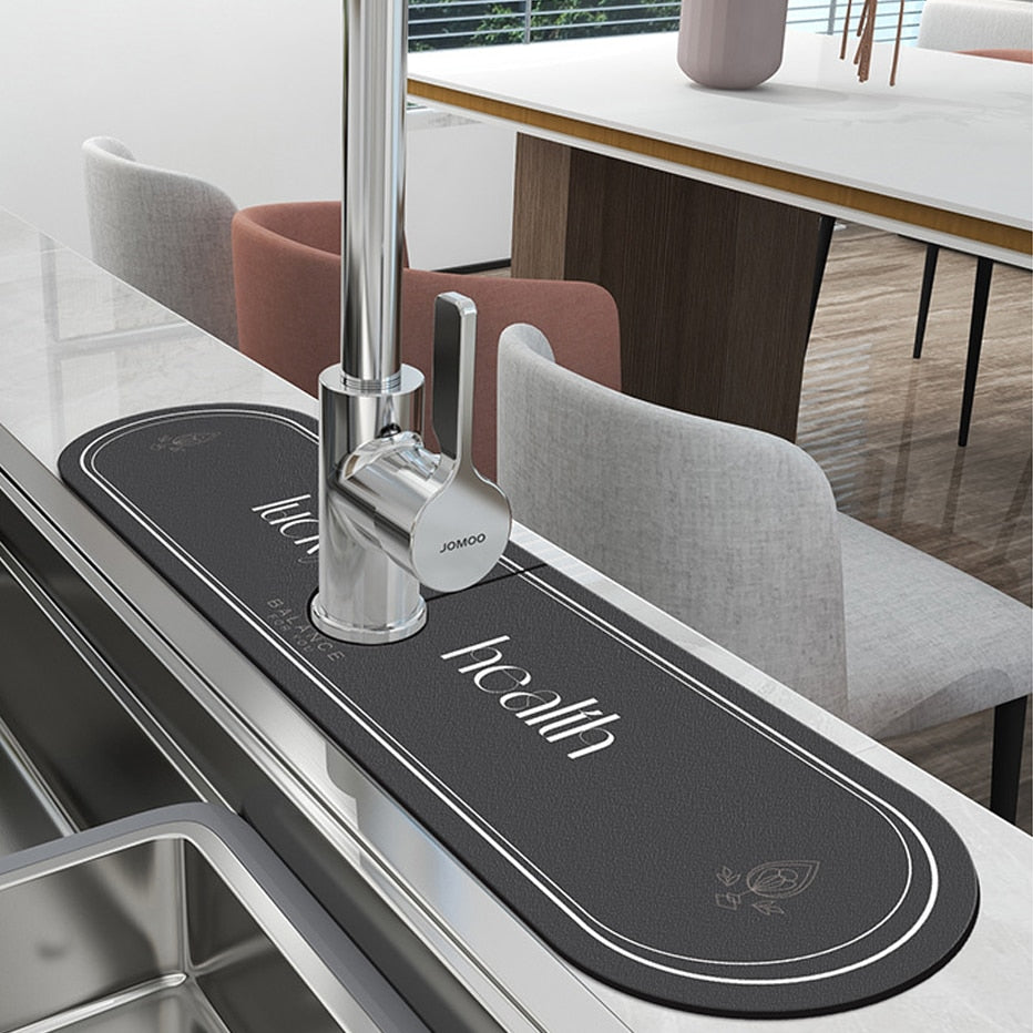 Lisslune | Splash Catcher Sink Water Absorbent Mat