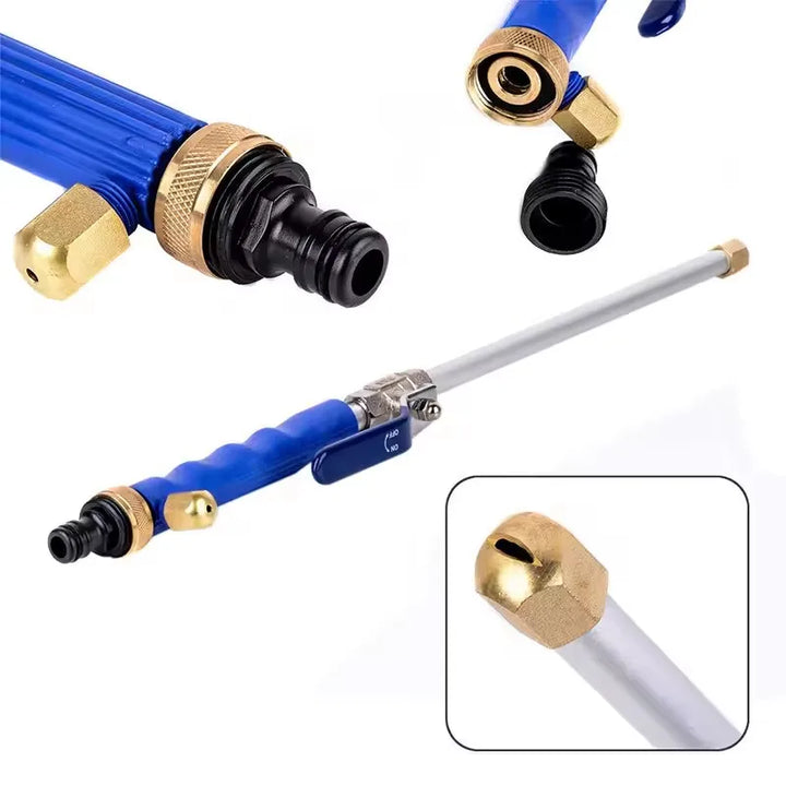 Rynx | New spray nozzle water hose wall mount high pressure water jet nozzle high pressure cleaner garden water gun car wash gun