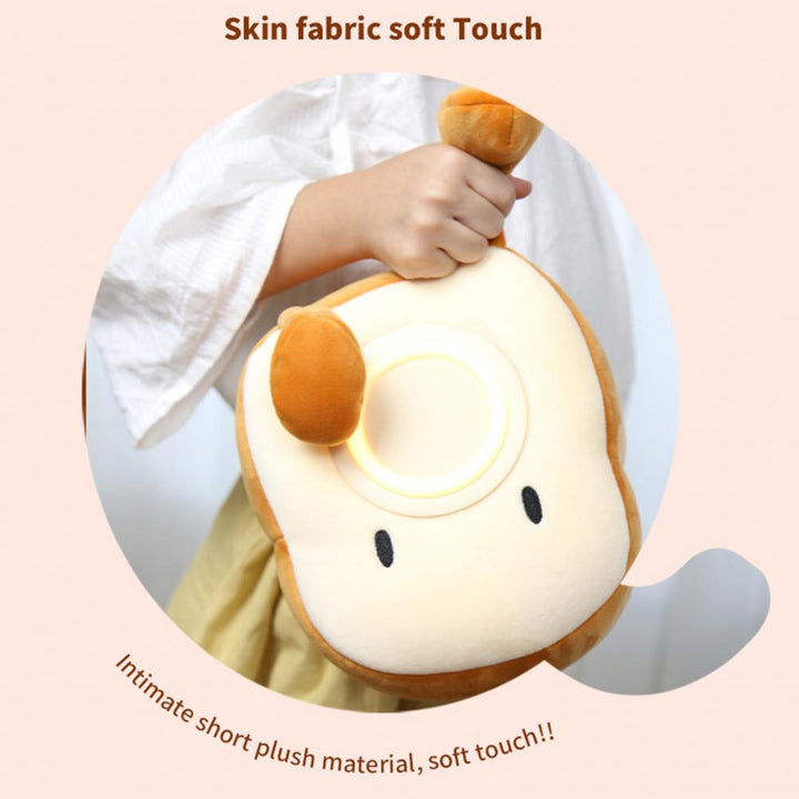 Lisslune | Cute Sleeping Toast Alarm Clock