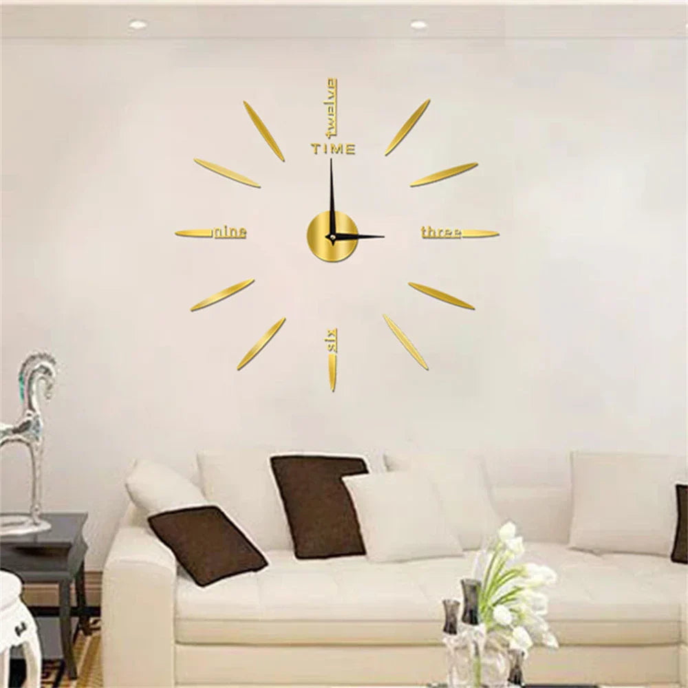 Lisslune | New large unique style acrylic wall clock