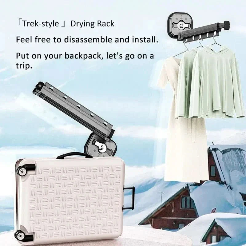 Lisslune | WandLuft Flex – Folding Clothes Dryer for Space-Saving Drying