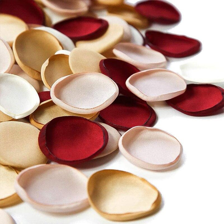 Lisslune | Elegant Silk Rose Petals - Premium Flower Accents for Unforgettable Celebrations