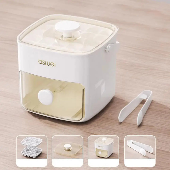 Lisslune | High Capacity Easy Press Frozen Ice Ball Maker