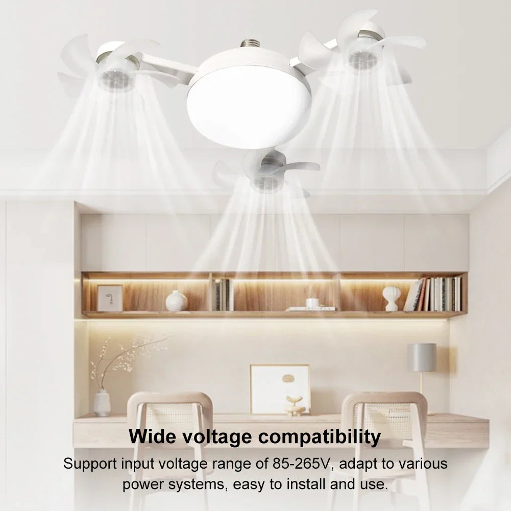 Lisslune | Sky Light LED Ceiling Fan Lamp