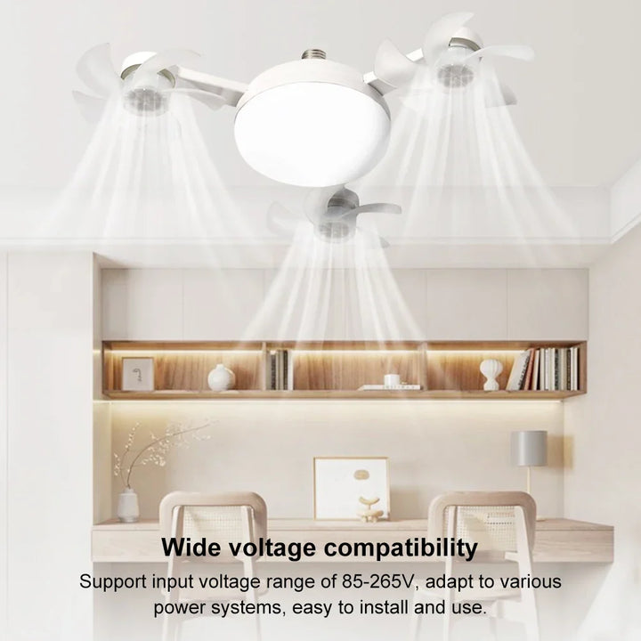 Lisslune | Sky Light LED Ceiling Fan Lamp
