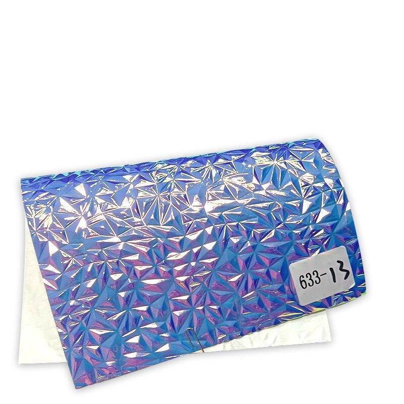 Lisslune | Shining crumpled holographic PU synthetic leather for creative creations