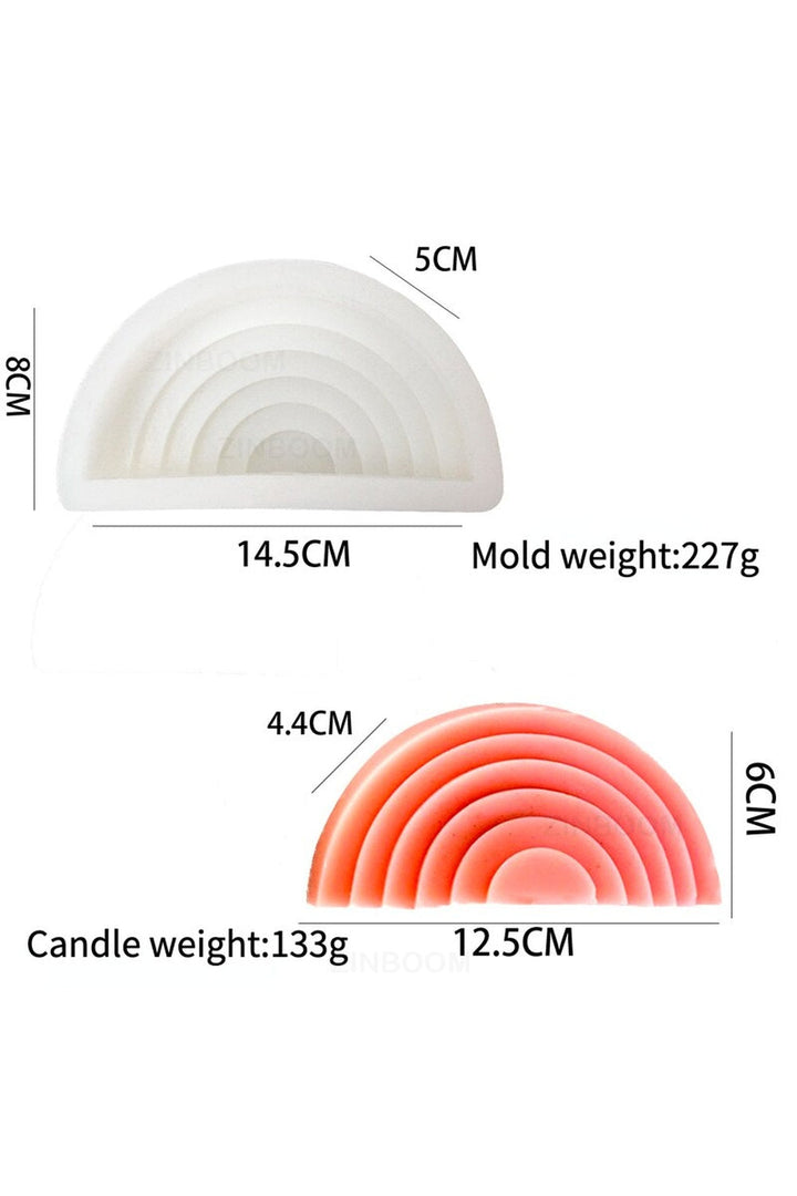 Lisslune | Geometric candle shape