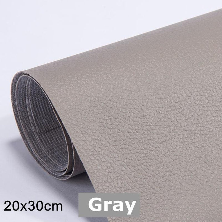 Lisslune | Jumbo XL Luxe Litchi Leather Repair Stickers - Stylish Solutions for Elegant Furniture Repairs