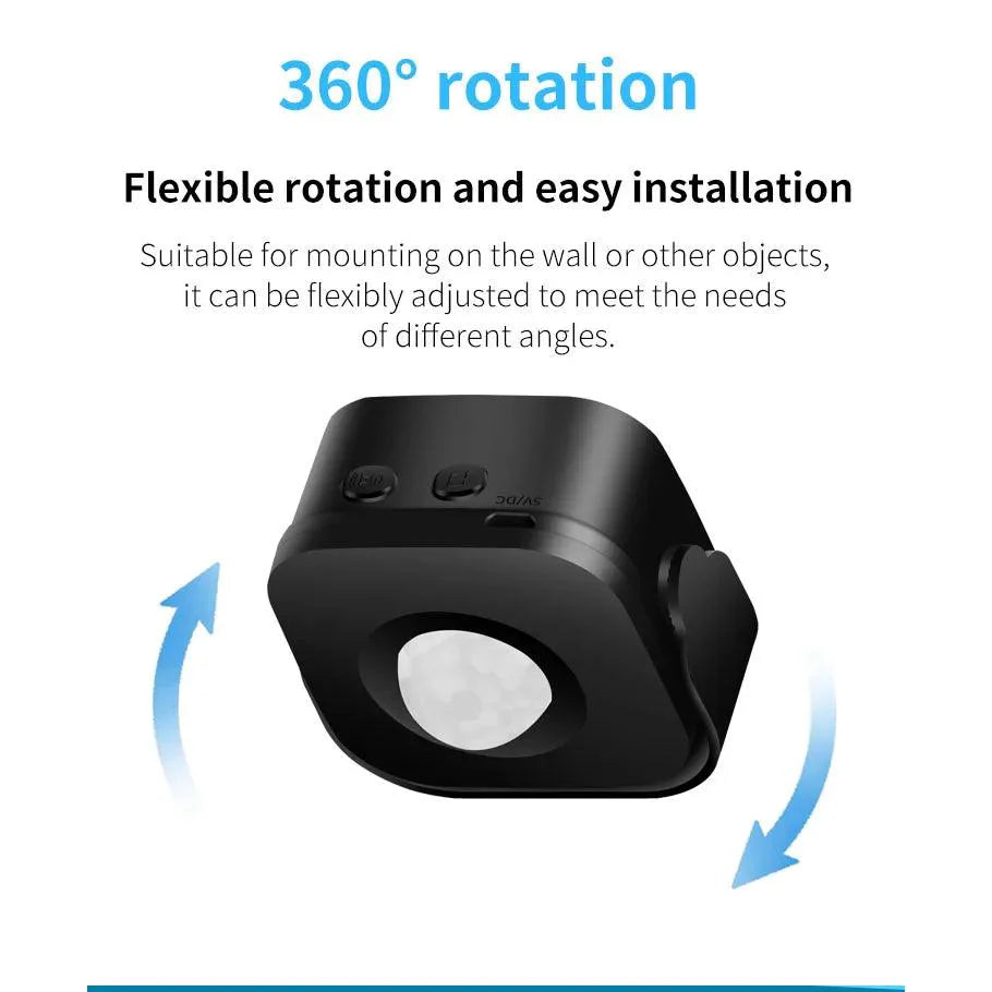 Lisslune | Wireless motion detection doorbell alarm with improved security and welcome message