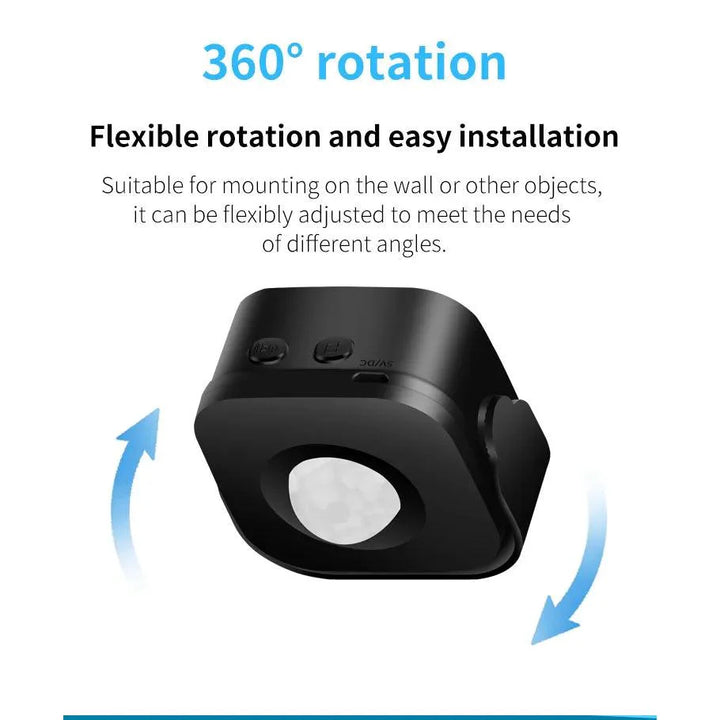 Lisslune | Wireless motion detection doorbell alarm with improved security and welcome message