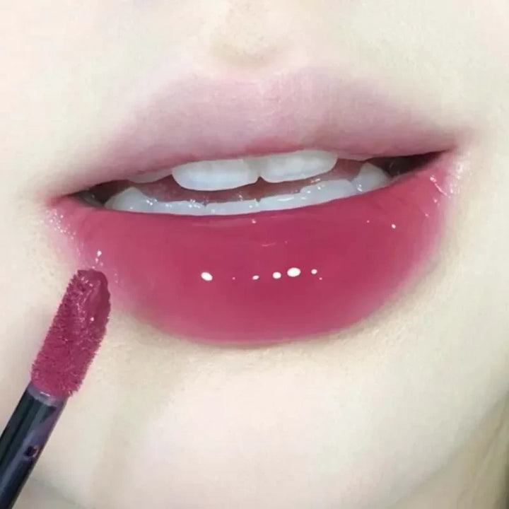 Rynx | Mirror Lip Gloss Lip Glass Transparent Long-lasting Moisturizing Waterproof Liquid Lipsticks Sexy Red Lips Cosmetics 6 Colors