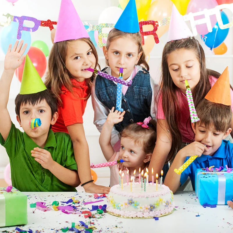Rynx 20/50pcs Party Blowers Children Birthday Party Gifts Cheer Props Pinata Filling Wedding Gift Christmas New Year Noisemakers