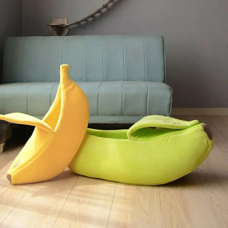 Lisslune | Soft Banana Cat Bed