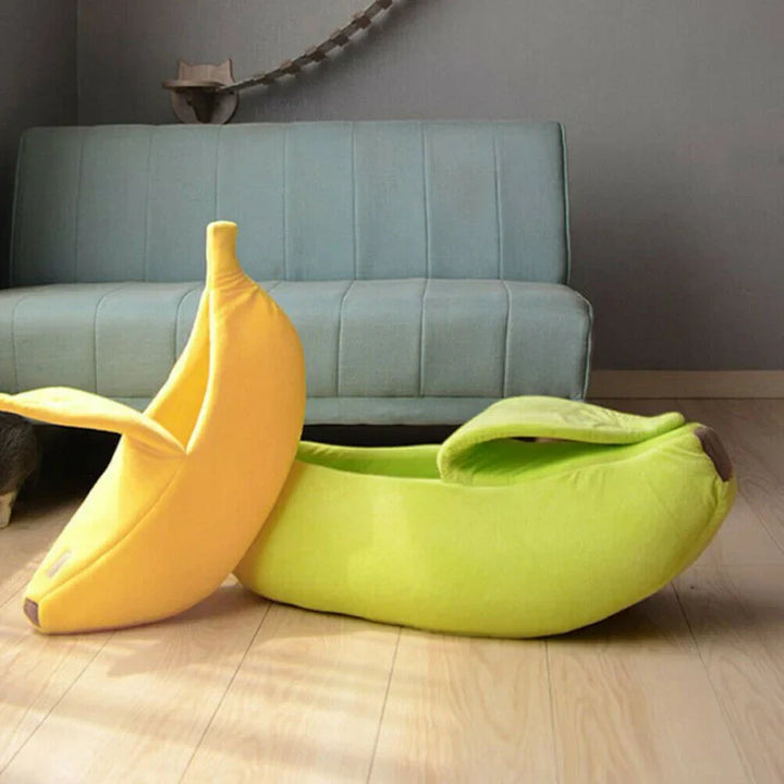 Lisslune | Soft Banana Cat Bed