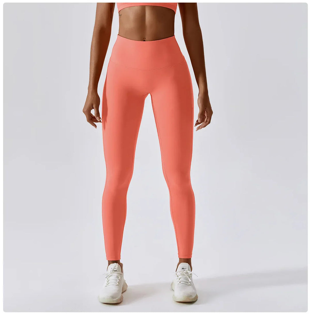 Lisslune | Breathable Push-Up Yoga Leggings with Peach Lift