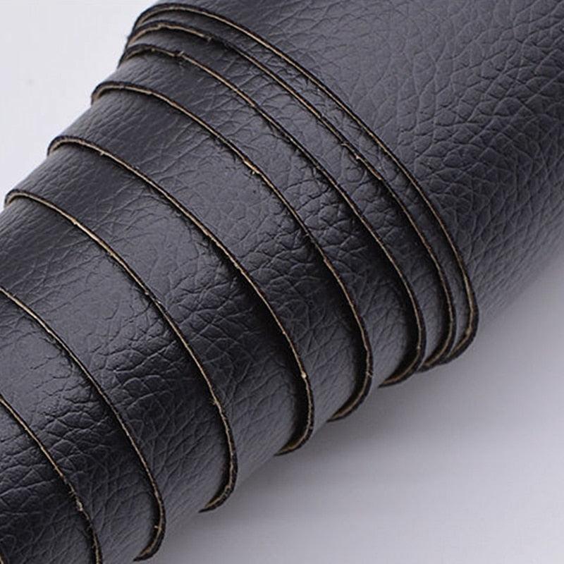 Lisslune | Jumbo XL Luxe Litchi Leather Repair Stickers - Stylish Solutions for Elegant Furniture Repairs