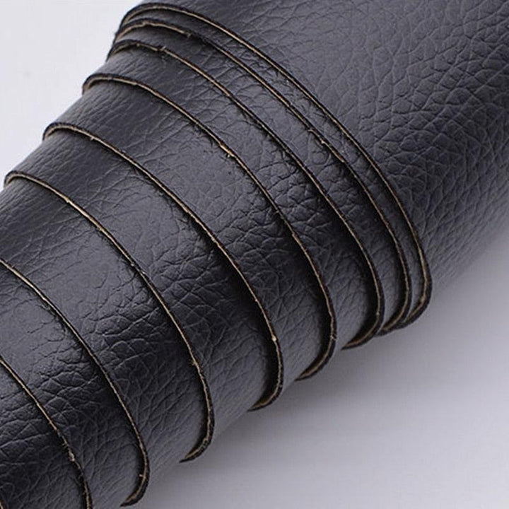 Lisslune | Jumbo XL Luxe Litchi Leather Repair Stickers - Stylish Solutions for Elegant Furniture Repairs