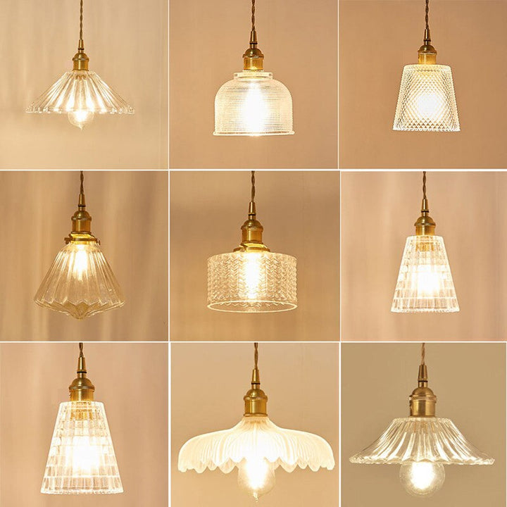 Lisslune | Nordic Brilliance Transparent Glass Pendant Lamp