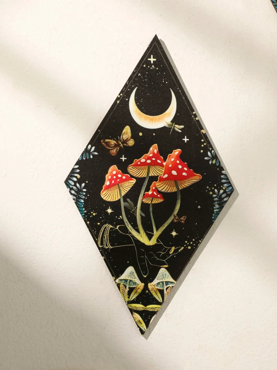 Lisslune | Forest Night Wall Hanging Art Trio