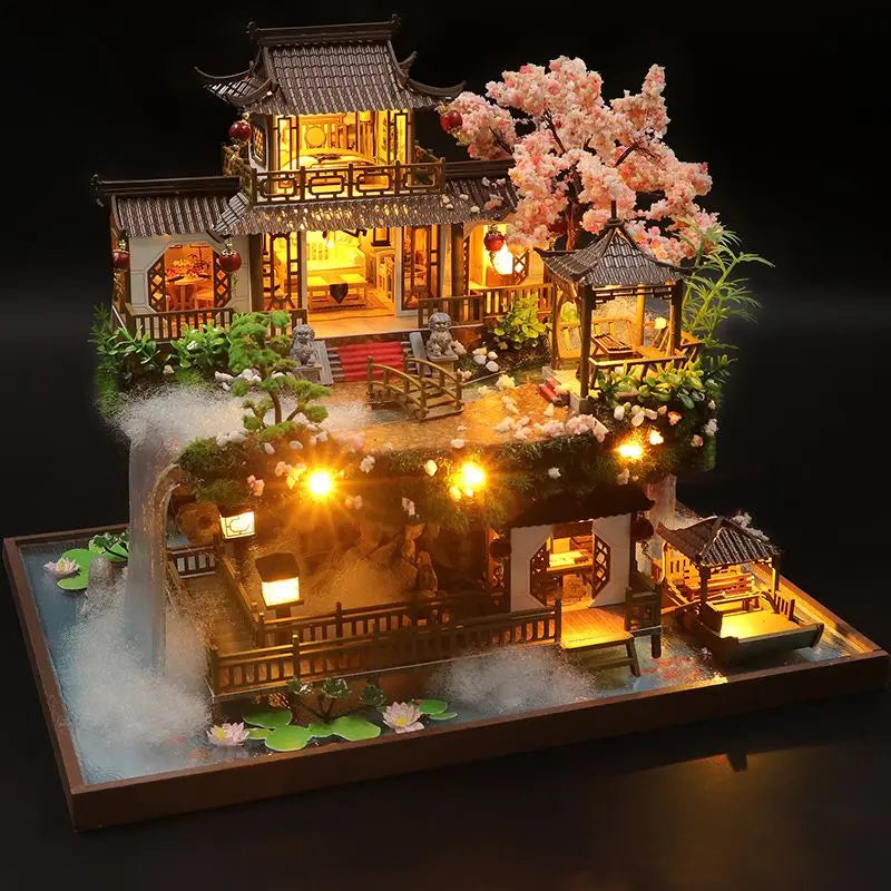 Lisslune | DIY Wooden Chinese Ancient Casa Miniature Building Kit