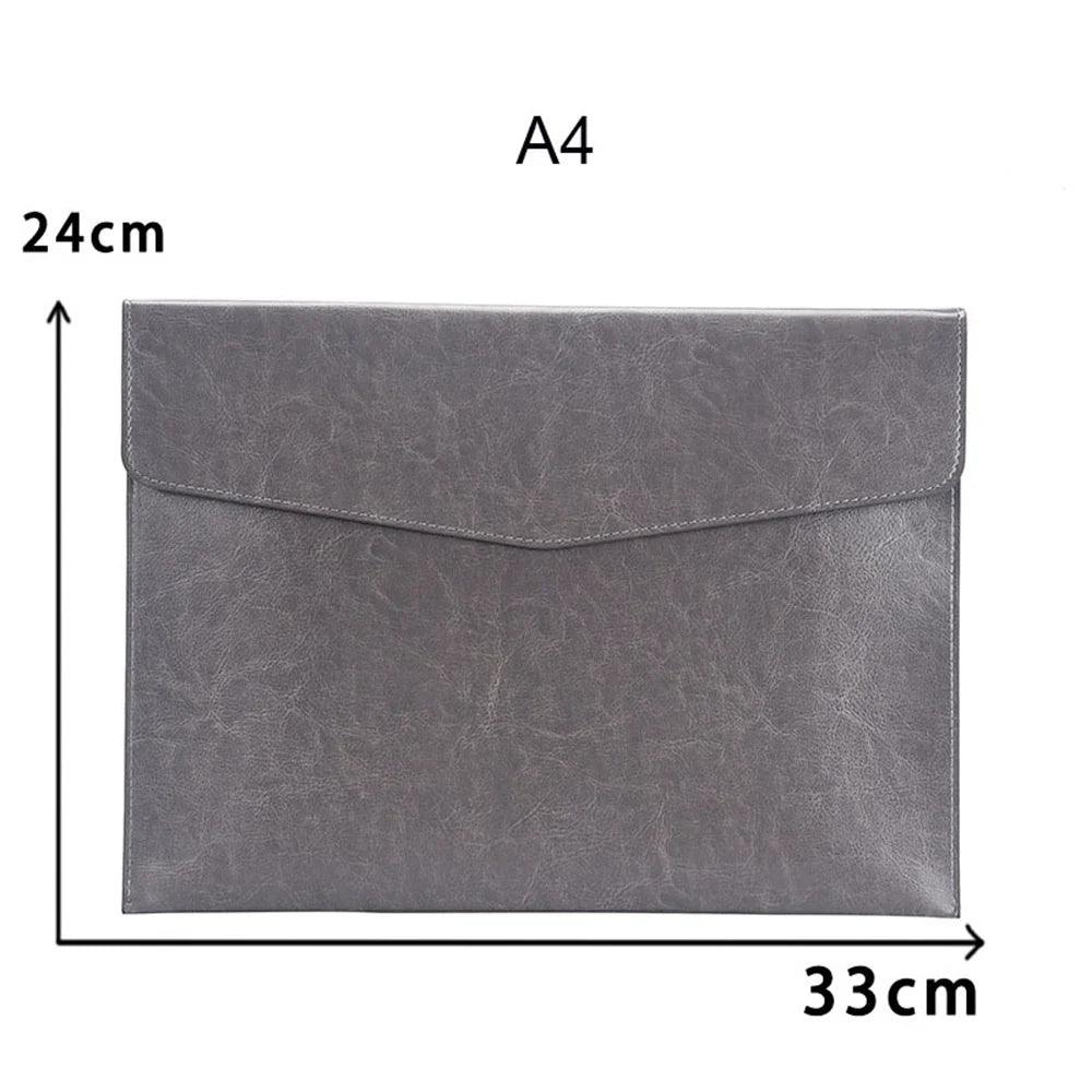 Lisslune | Elegant PU leather business portfolio with plenty of storage