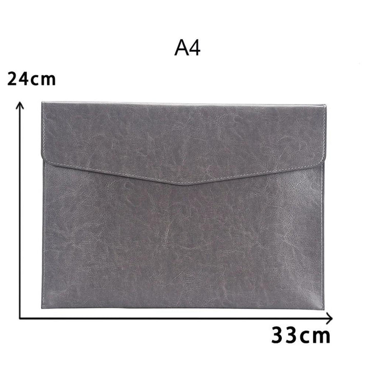 Lisslune | Elegant PU leather business portfolio with plenty of storage