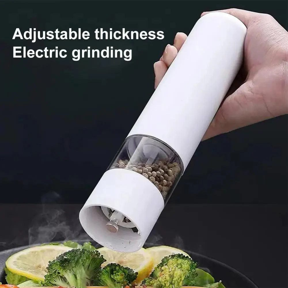 Lisslune | Automatic electric spice mill with adjustable grinding settings - Premium kitchen mill for aromatic cooking