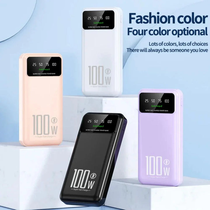 Lisslune | Xiaomi 50000mAh Power Bank with Ultra-Fast 100W Charging and PD3.0 Technology