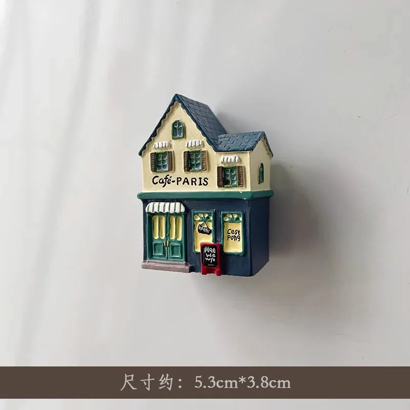 Rynx | 3D Refrigerator Magnet Puppy Cartoon Cat and Dog Refrigerator Sticker Anti-theft Entrance Door Decorative Magnetic Creative Message